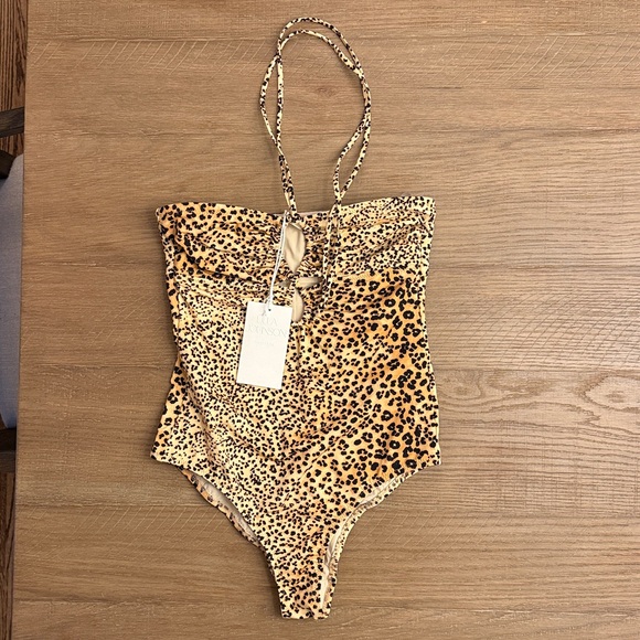 Ulla Johnson Other - Ulla Johnson One Piece Swimsuit in Leopard NWT